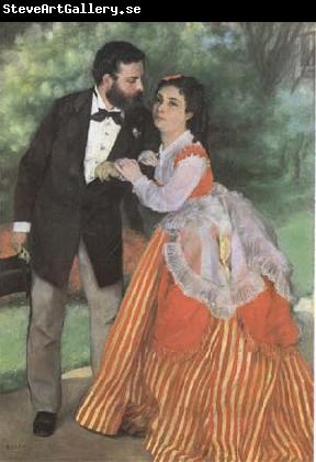 Pierre-Auguste Renoir The Painter Sisley and his Wife (mk09)